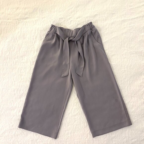 Lululemon Womens Crop Front Tie Wide Leg Elasticated Waist - Picture 1 of 4